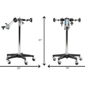 Belmed Dental Flowmeter Stand